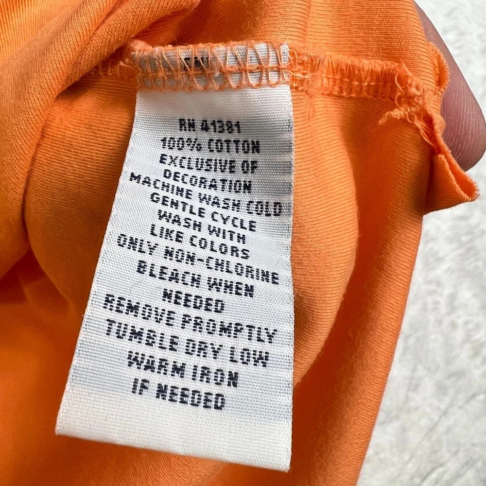 Polo Ralph Lauren Polo Mens XL Orange Pima Soft Touch Short Sleeve Pony Logo